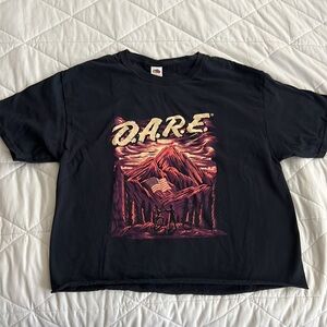 DARE T-shirt cropped D.A.R.E. Medium
